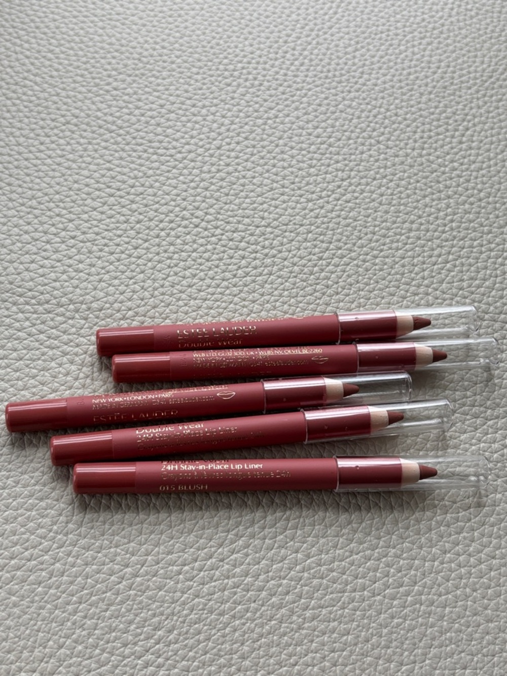Estée Lauder 24H Stay-in-Place Lip Liners - （015 blush x 5 lip liners )